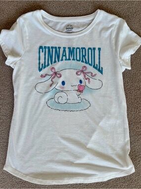 Sanrio Cinnamoroll Glitter Pink Bows T-shirt